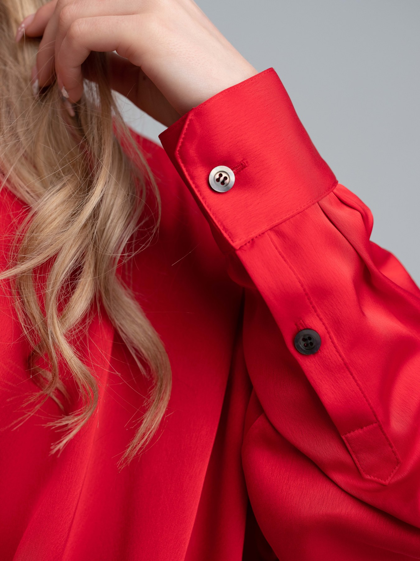 Rosso Silk Shirt — view 4