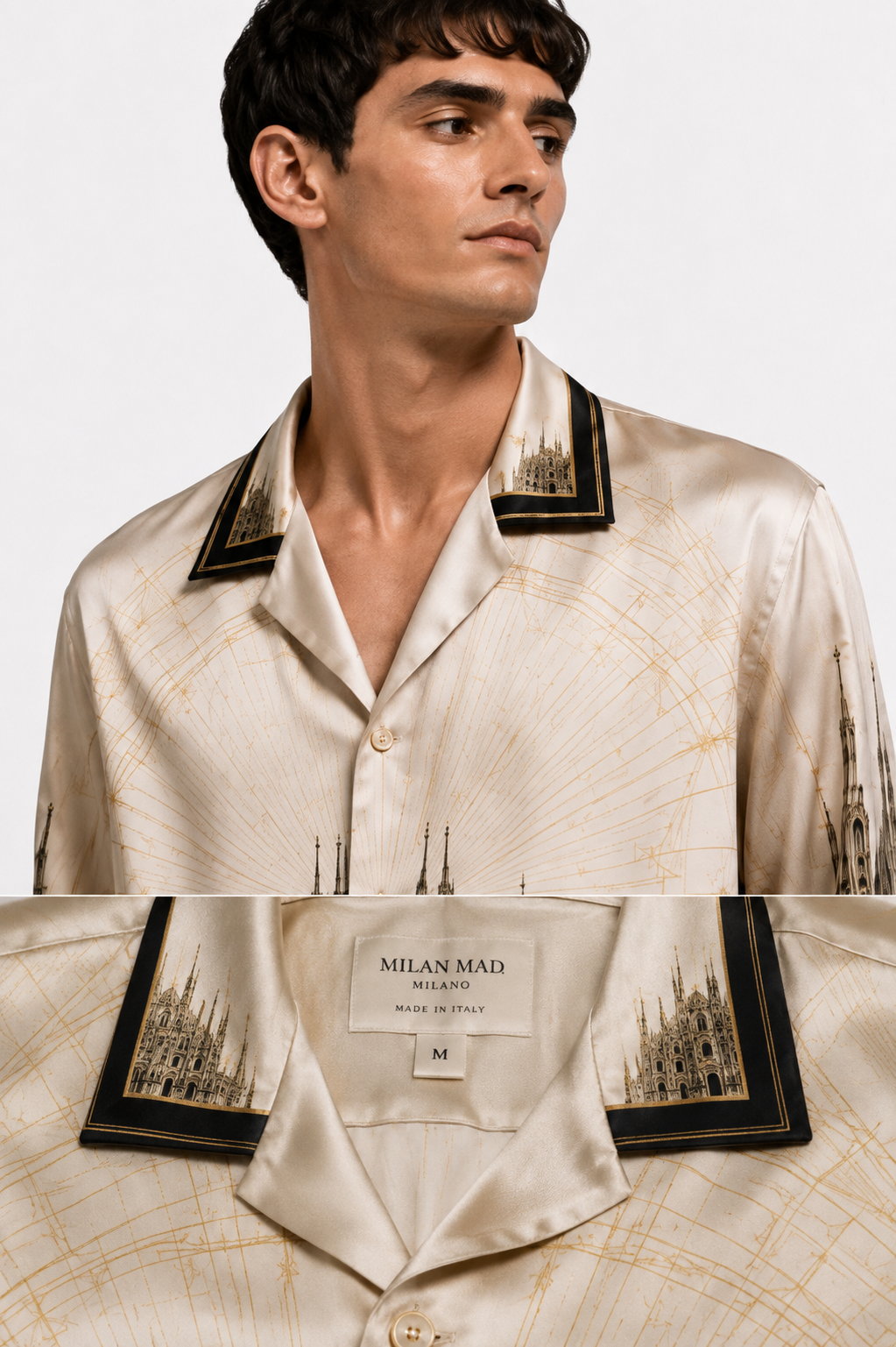 Duomo Silk Shirt — view 4
