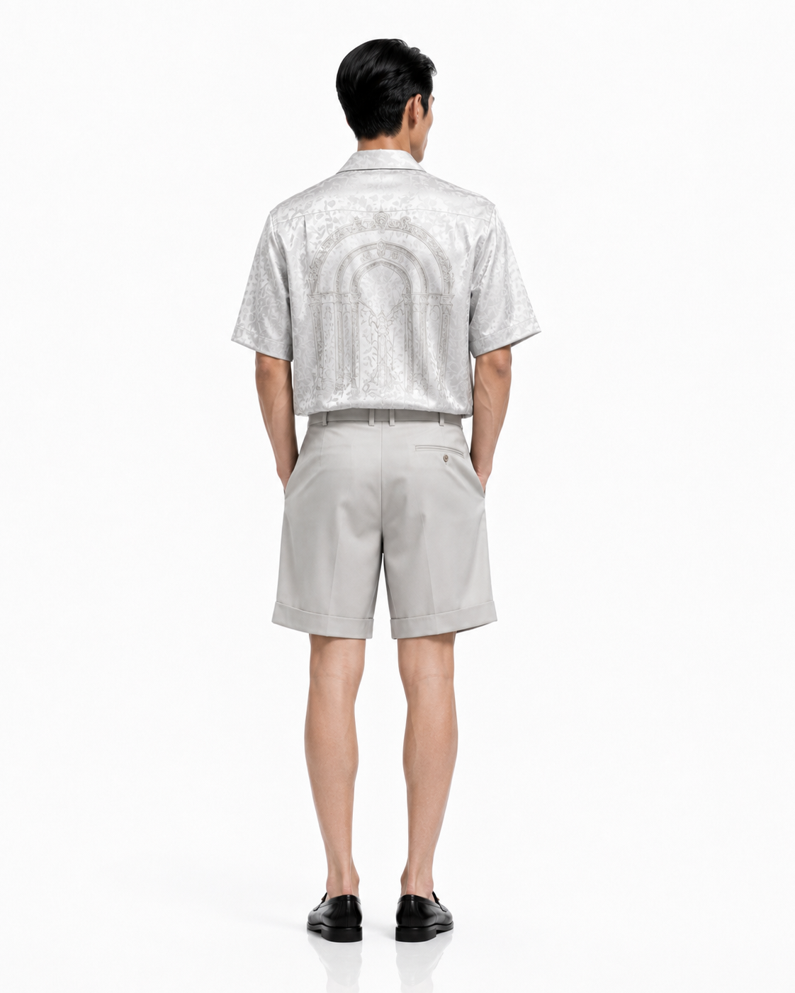 Villa Ligure Silk Resort Shirt — view 2