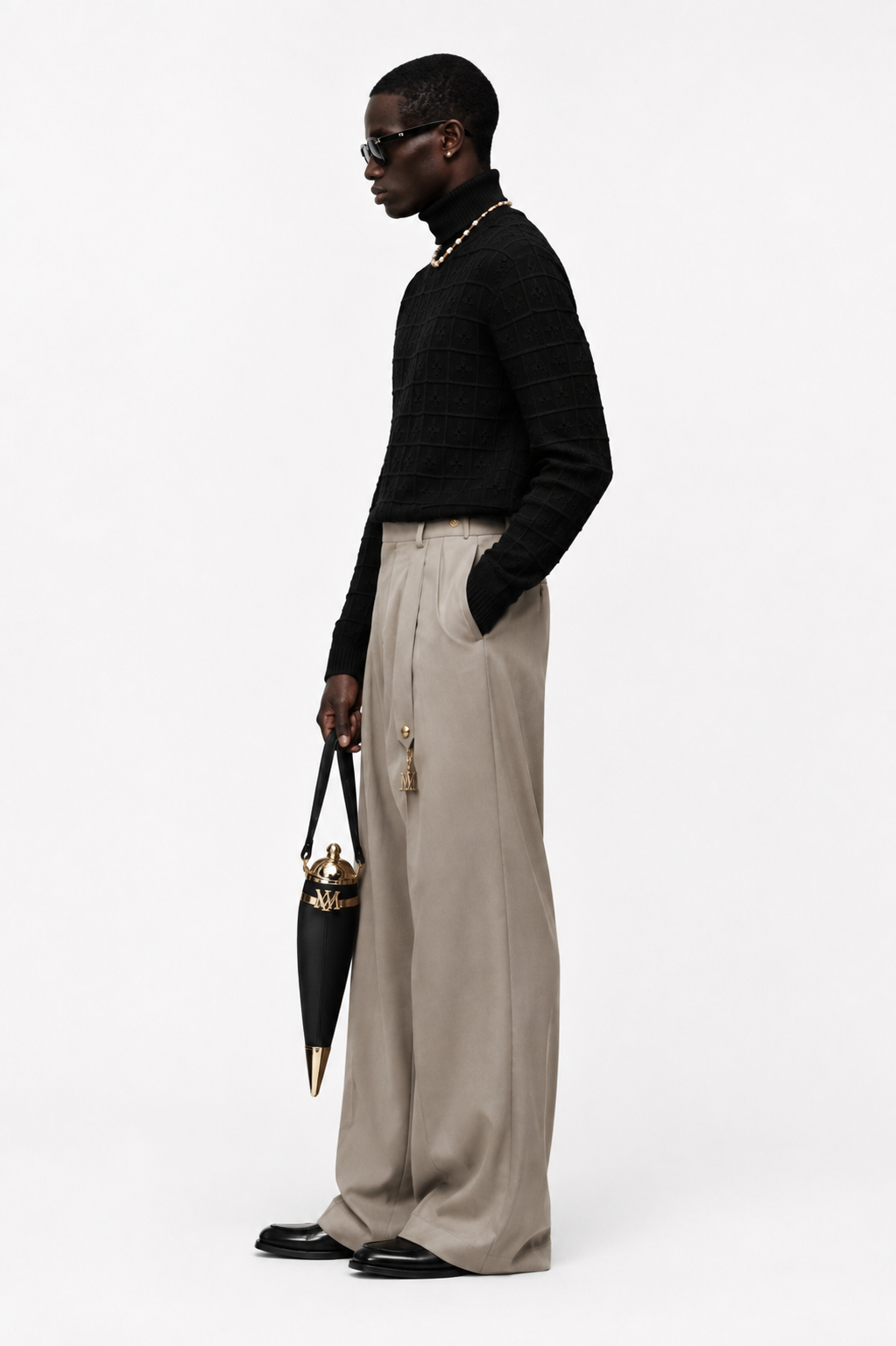 Croce Tonal Knit Sweater — view 4