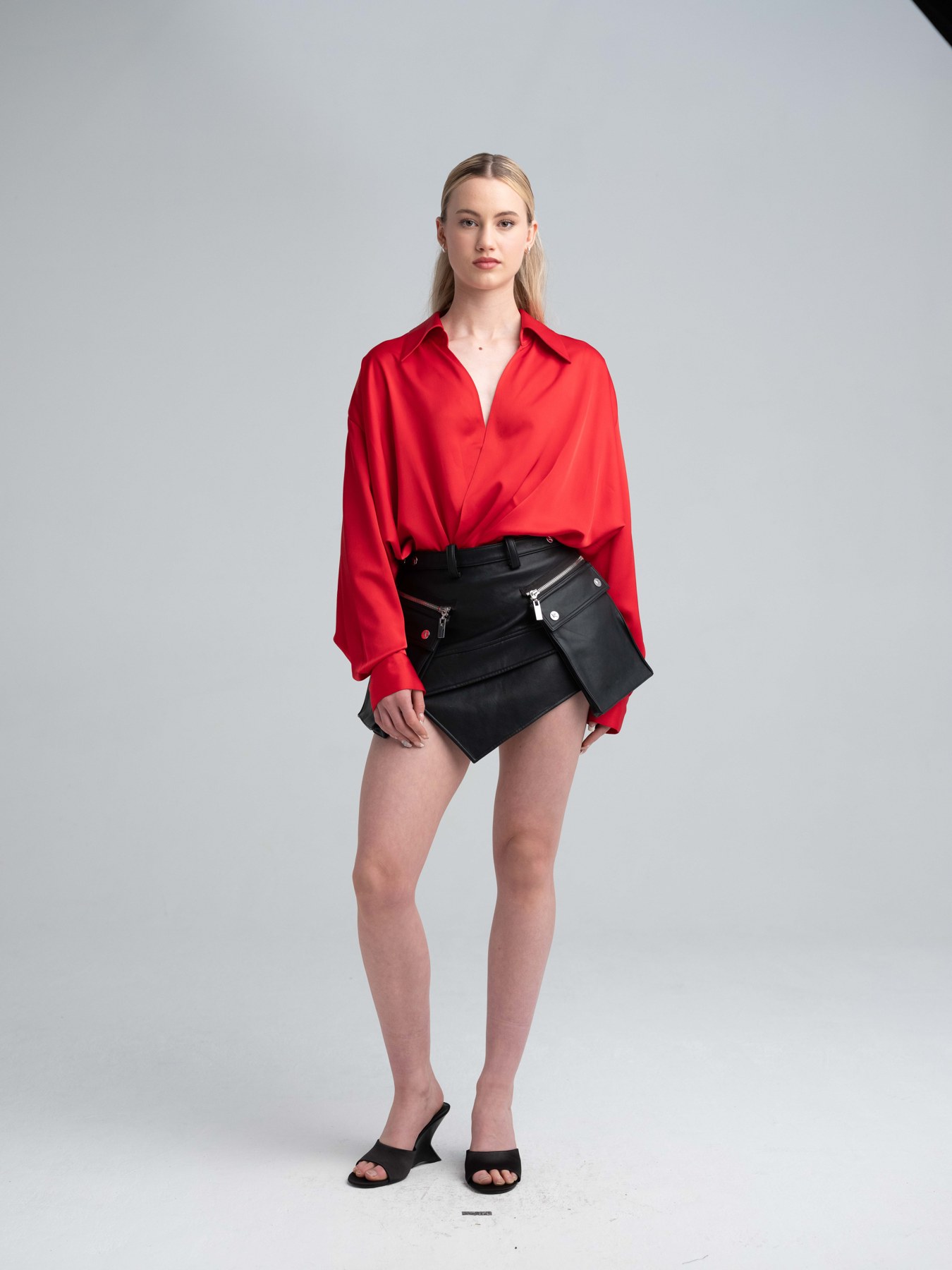Rosso Silk Shirt — view 5