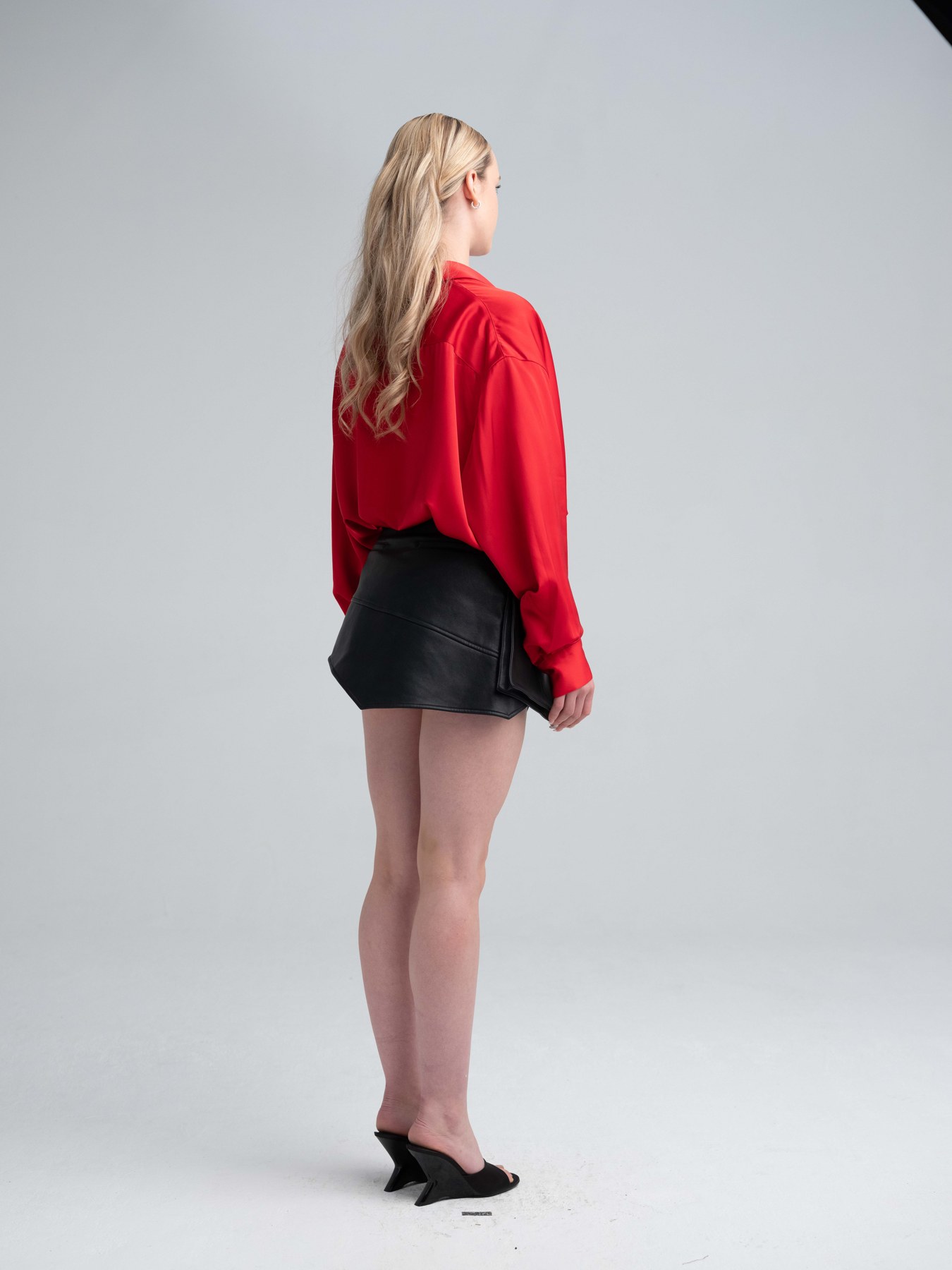 Rosso Silk Shirt — view 3