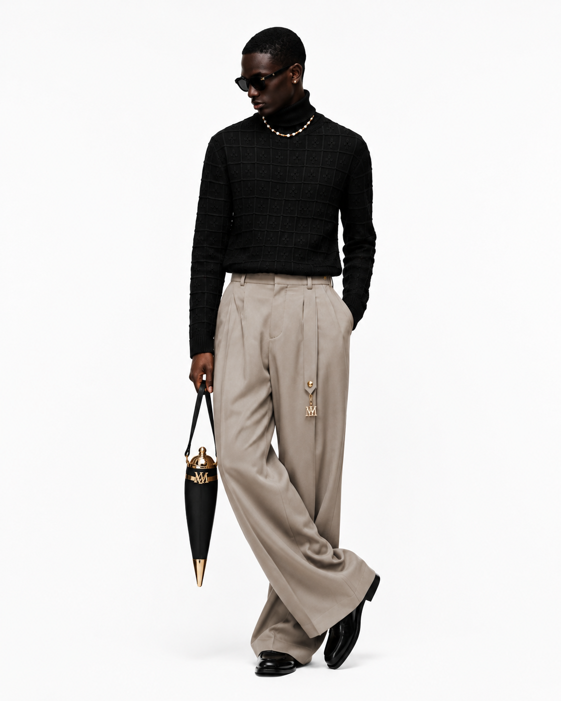 Croce Tonal Knit Sweater — view 2