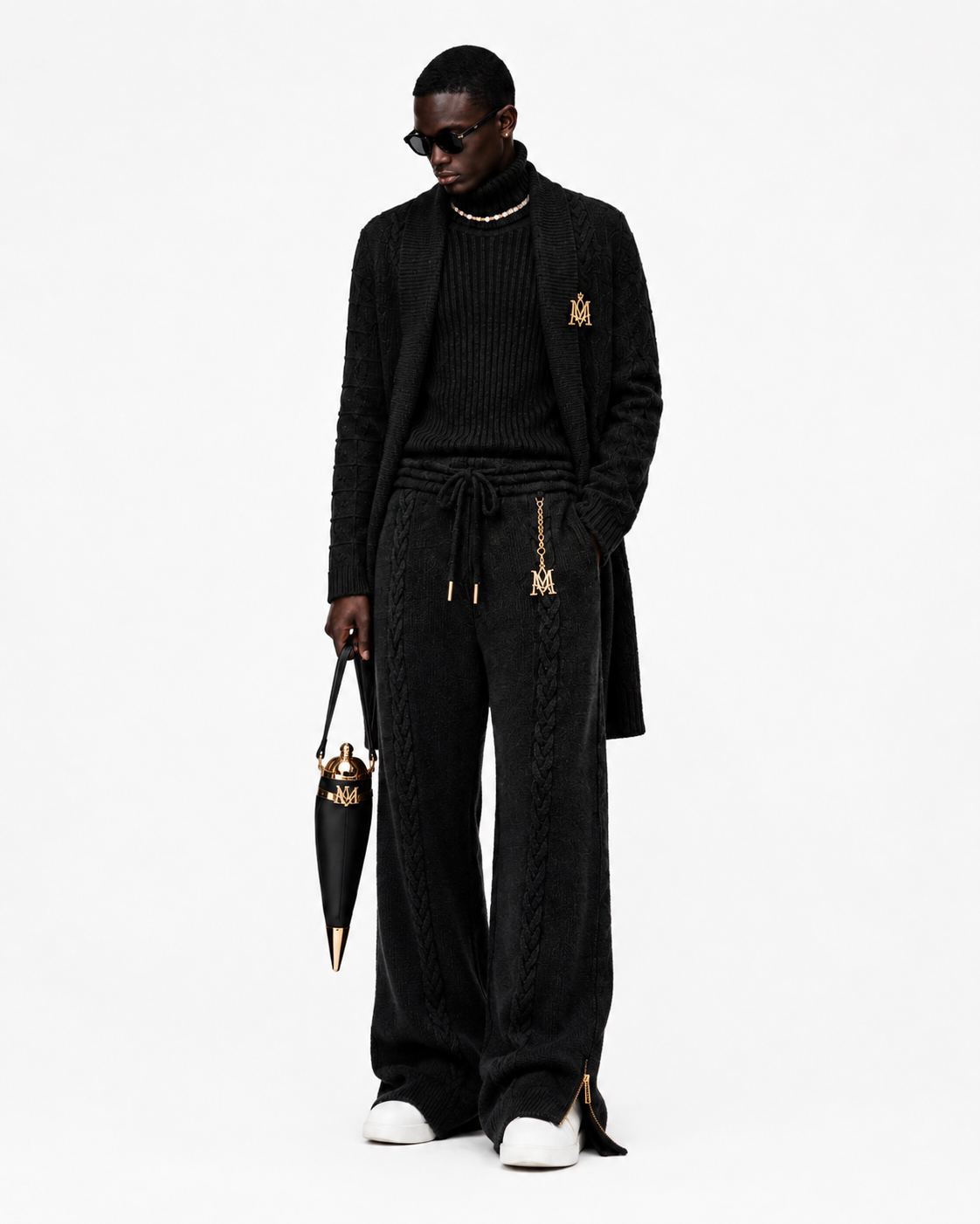 Notte Cable Knit Jogger Set — view 2