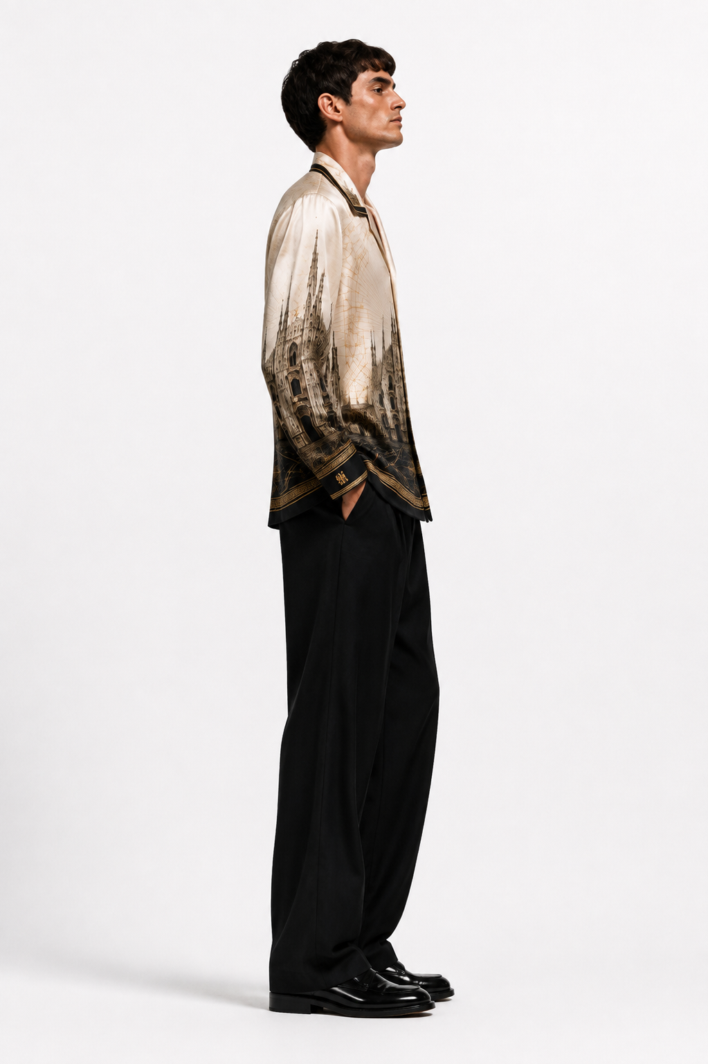 Duomo Silk Shirt — view 3