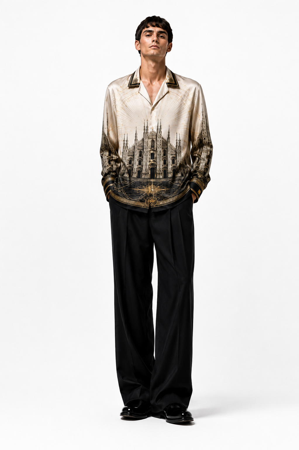 Duomo Silk Shirt — view 5