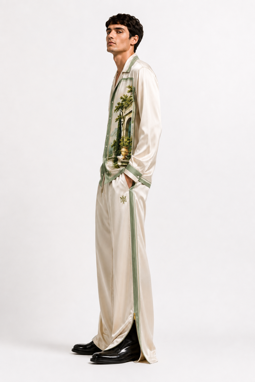 Villa Eterna Silk Shirt — view 3