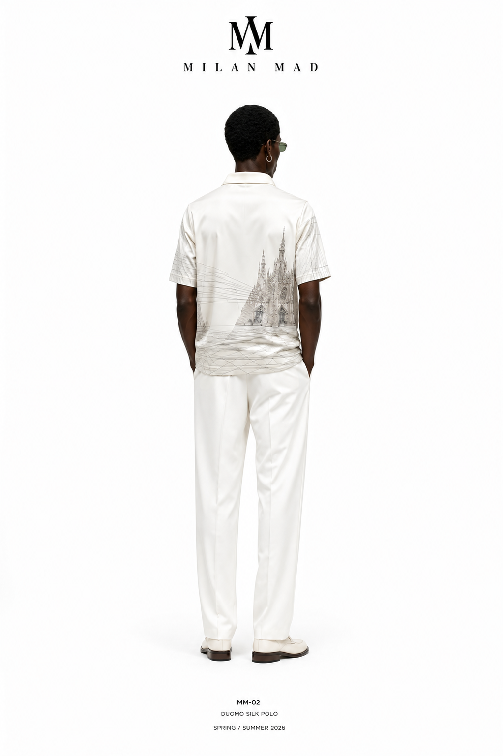 Duomo Silk Polo — view 4