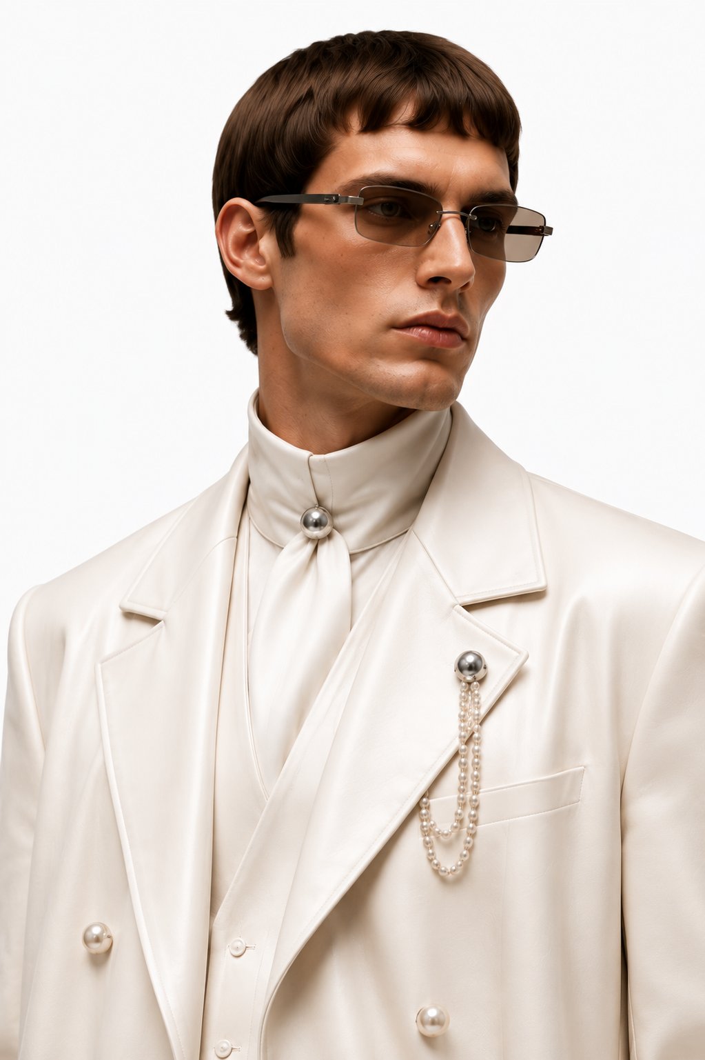 Wool Tailored Suit — view 4