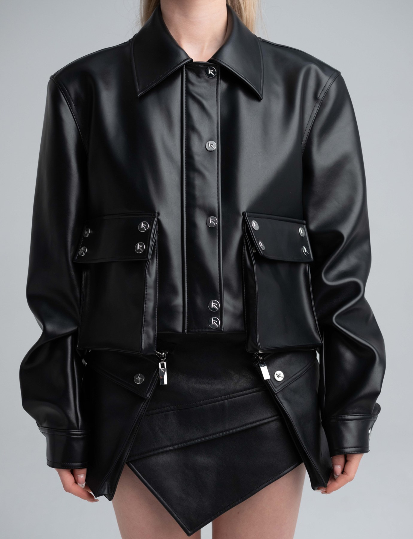 Nero Leather Look — view 2