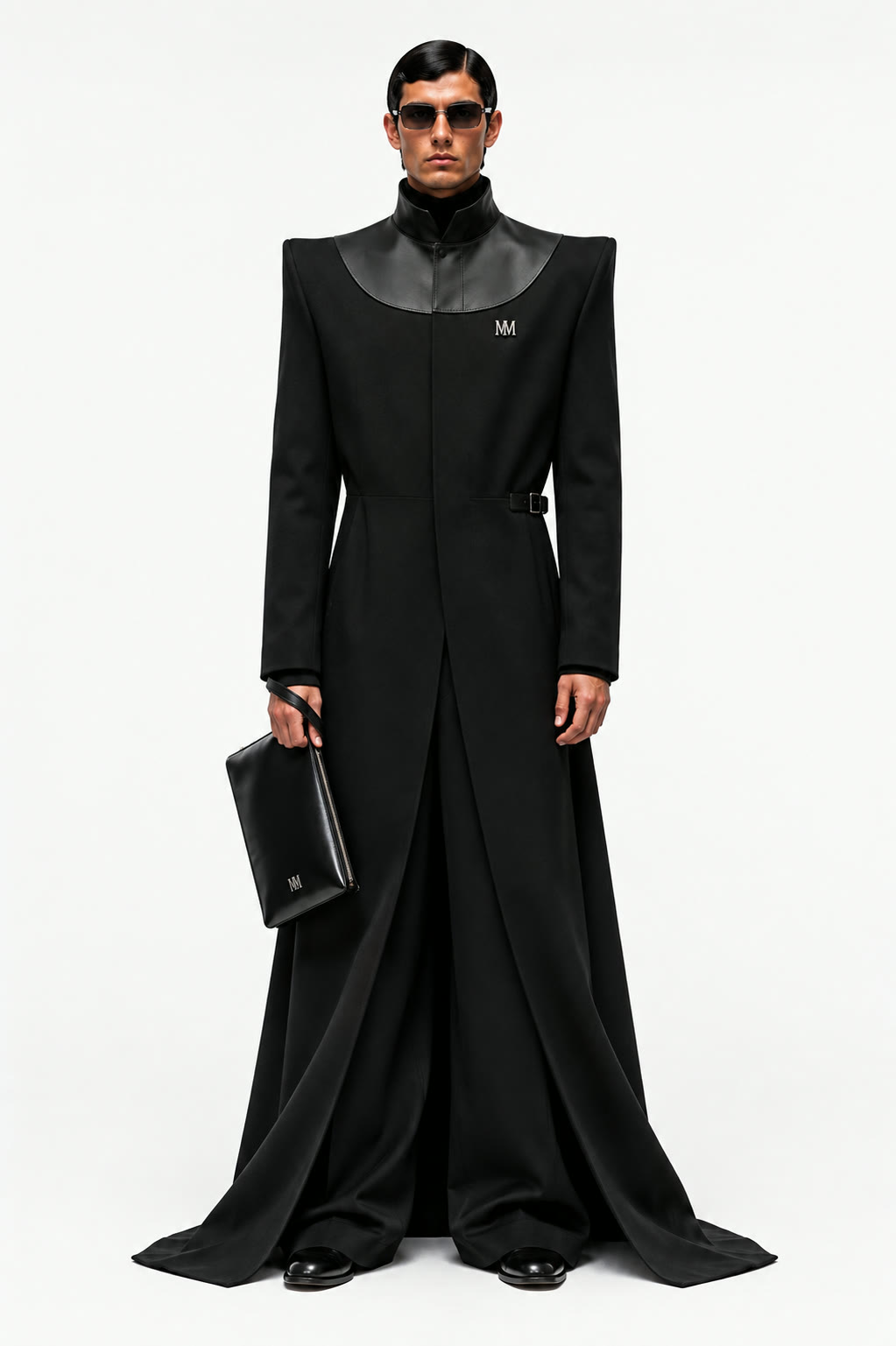 Sculpted Shoulder Coat
